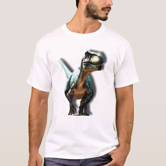 Camiseta Tyrannosaurus Rex - O Rei Pré-Histórico (Frente)