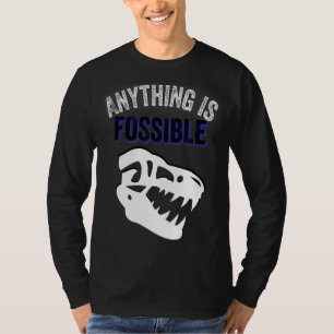 Camiseta Tyrannosaurus Rex Qualquer Coisa É Fosante Dinossa