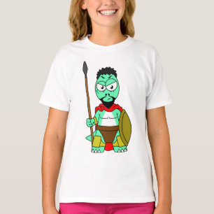 Camiseta Tyrannosaurus Rex Vestido Como Leonidas.