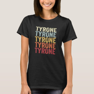 Camiseta Tyrone Pennsylvania Tyrone PA Retro Vintage Text