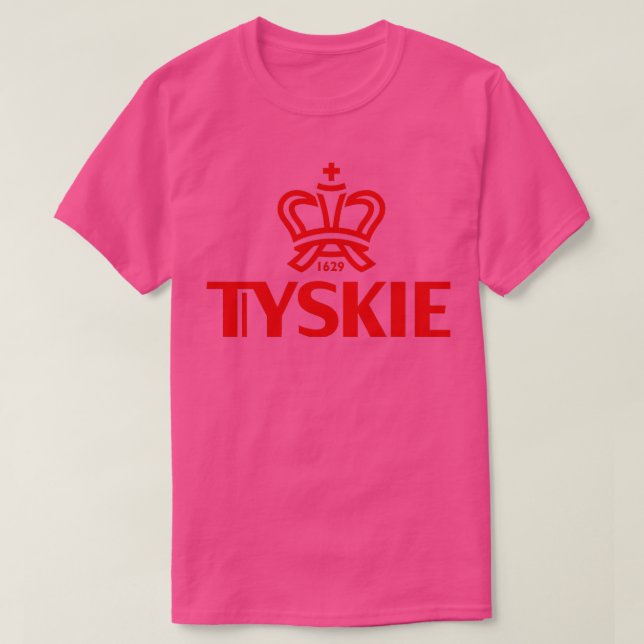 Camiseta Tyskie merchandise (Frente do Design)