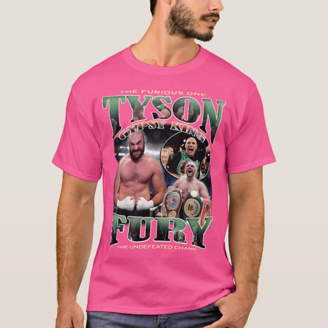 Camiseta Tyson Fury Gypsy King (Frente)