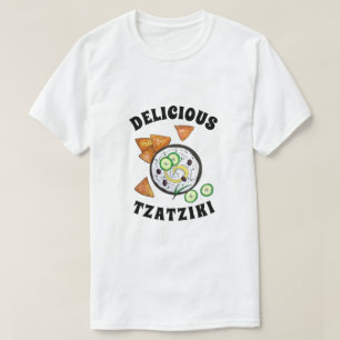 Camiseta Tzatziki Grécia Meze Dip Comida Mediterrâneo