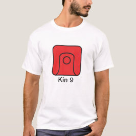 Camiseta Tzolkin Lua Vermelha Kin 9