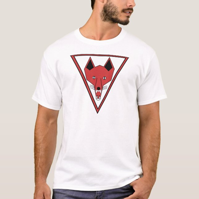 Camiseta U-255 que sorri o Fox (Frente)