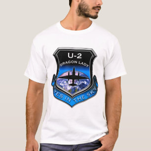 Camiseta U-2 avião espião