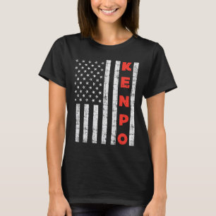 Camiseta U.A Flag American Kenpo Vintage Patriotic Kempo Ka