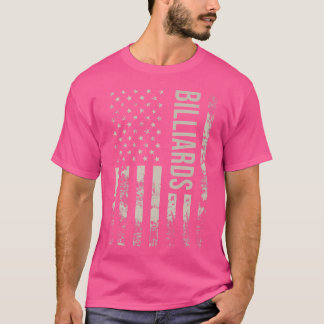 Camiseta U American Flag Billiards