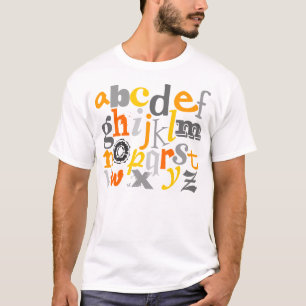 Camiseta U ausente - amarelo/laranja