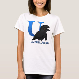 Camiseta U é para Umbrellabird