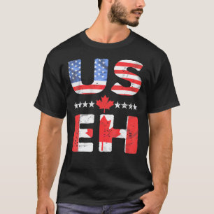Camiseta U Eh Canada Flag Pride Vacation Viagem Canadense