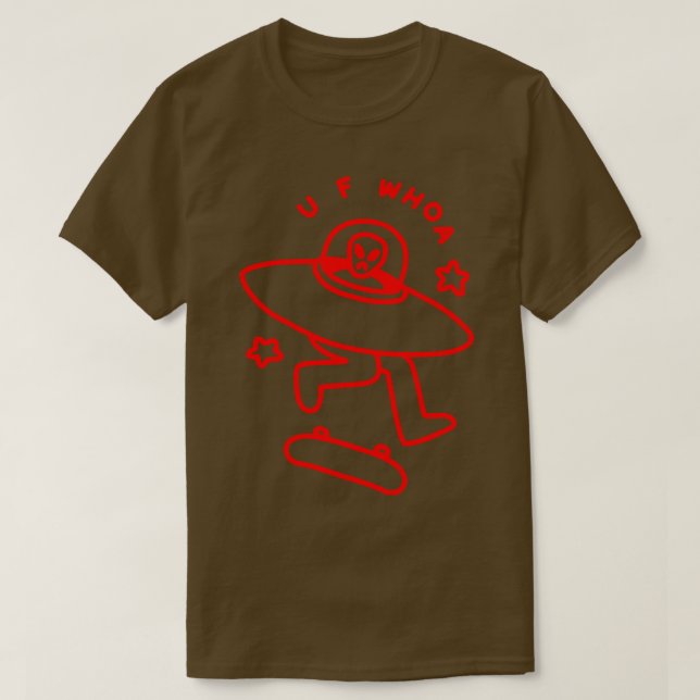 CAMISETA U F WHOA (Frente do Design)