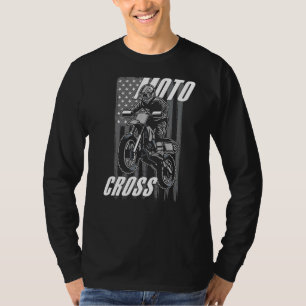 Camiseta U Flag Dirtbike Motocross Mx