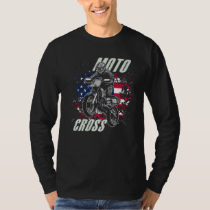 Camiseta U Flag Dirtbike Motocross Mx 1