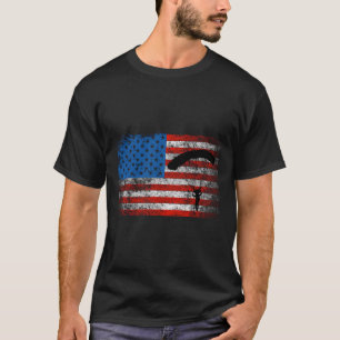 Camiseta U Flag Skydiving Hoodie Patriotic American Parach