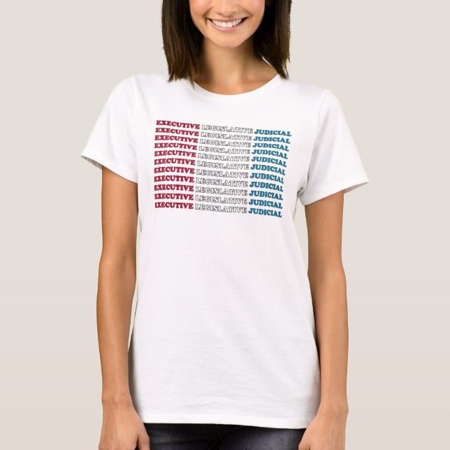 Camiseta U.S. Checks & Balances (Frente)