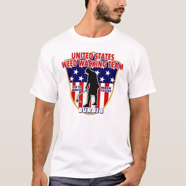 Camiseta U.S. Equipe Wacking da erva daninha (Frente)