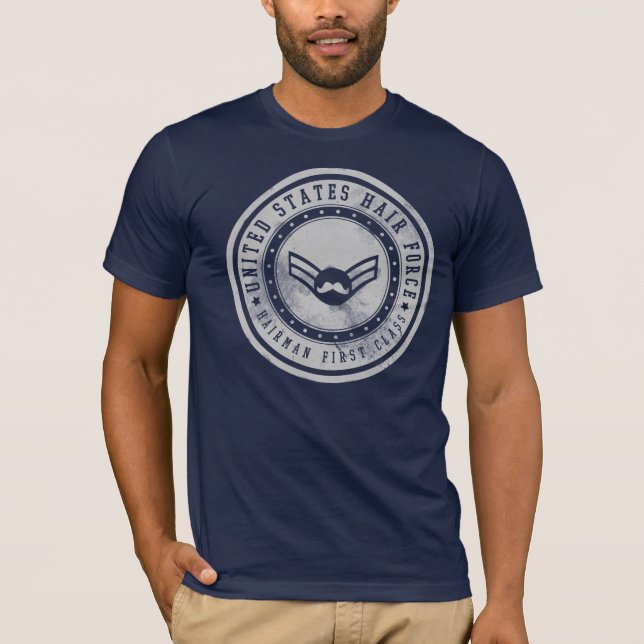 Camiseta U.S. Força do cabelo (Frente)