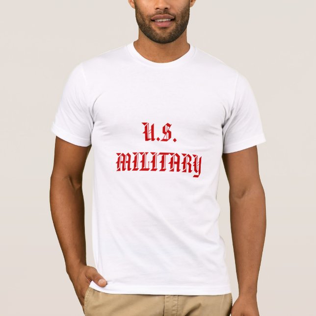 CAMISETA U.S. MILITAR (Frente)