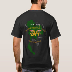 Camiseta U. S. Militar da Tailândia com deficiência de ve