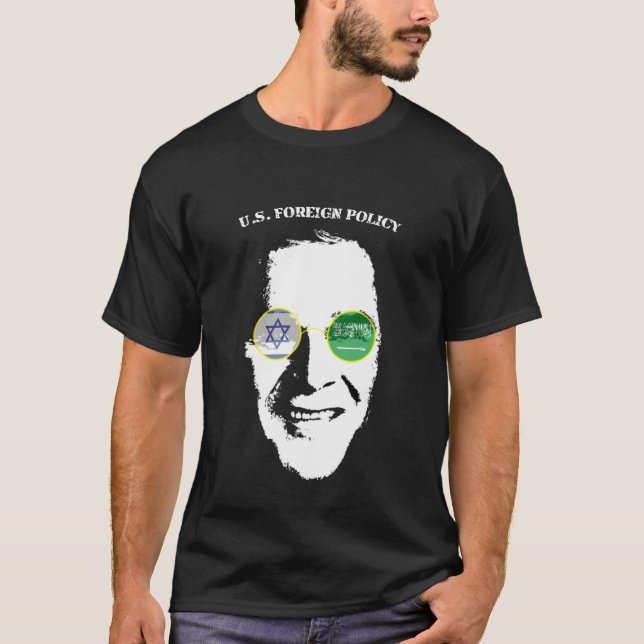 Camiseta U.S. Política externa (Frente)
