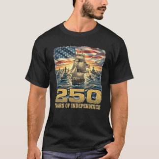 Camiseta U.S. Semiquincentennial: 250 Years of Independence