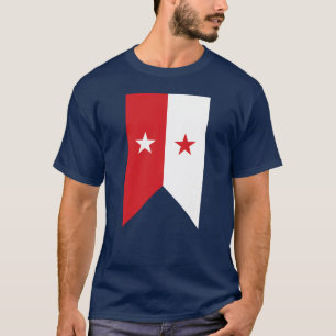 Camiseta U.S. Vertical da flâmula de Guido da cavalaria -