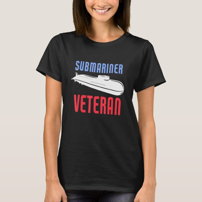 Camiseta U Submariner Veteran (Frente)