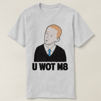 Camiseta U WOT M8 você que T engraçado de Meme do Internet