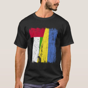 Camiseta Uae Ucrânia Meia Bandeira Emiradense Ucraniana Her