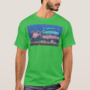 Camiseta Uau da Explosão Cambriana