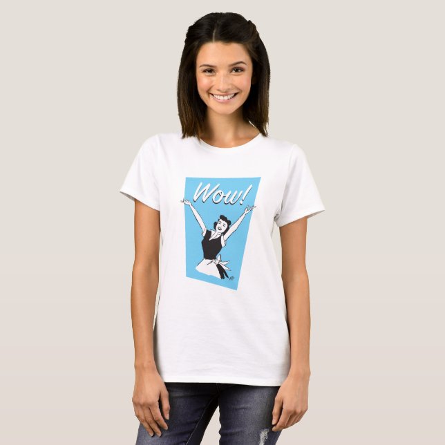 Camiseta Uau! mulher (Frente Completa)