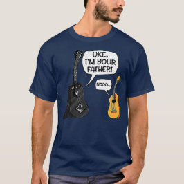 Camiseta Uau, Seu Pai Engraçado Violão