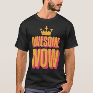 Camiseta Uau, Uau, Diversão Positiva Dizendo