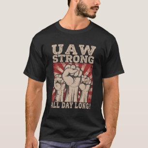 Camiseta Uaw Strong Uaw Orgulhoso Union Orgulho Uaw Trabalh