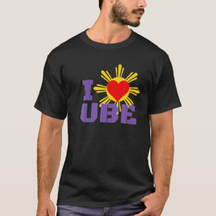 Camiseta Ube Bae I Love Your Way Filipinas Comida