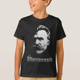 Camiseta Übermensch – Friedrich Nietzsche Melhor Filósofo A