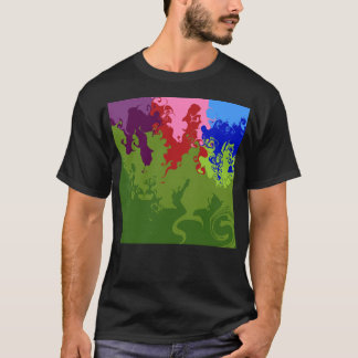 Camiseta UbeStrawBlueberryMatchate Abstrato