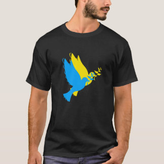 Camiseta Ucrânia: A Paz Me Mantém Com A Ucrânia