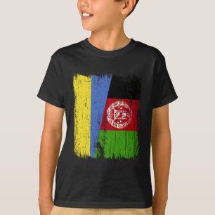 Camiseta Ucrânia Afeganistão Meia Bandeira Ucraniano Heranç