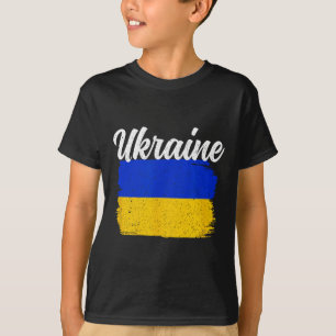 Camiseta Ucrânia Apoio à Ucrânia Bandeira Liberdade Solidar