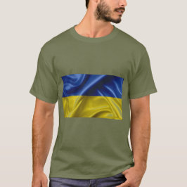 Camiseta Ucrânia Flag Colors T-Shirt