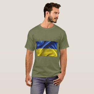 Camiseta Ucrânia Flag Colors T-Shirt