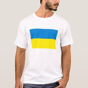 Camiseta Ucrânia Flag T-shirt