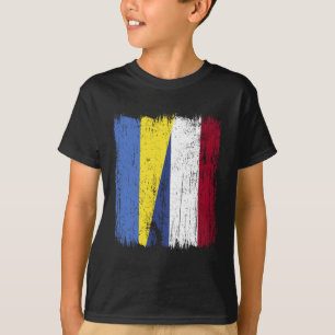 Camiseta Ucrânia Holanda Meia Bandeira Patrimônio Ucraniano