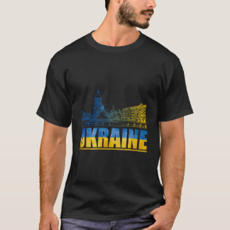 Camiseta Ucrânia Kiev Ucrânia apoia Ucrânia Ucrânia Free Uc