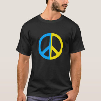 Camiseta Ucrânia Paz I Stand Com A Ucrânia