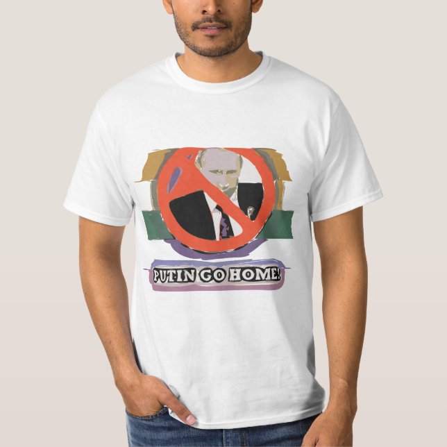 Camiseta Ucrânia: Stoprussia stokraine StopInvasão (Frente)