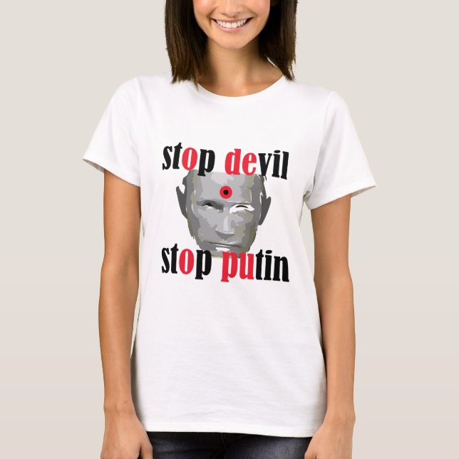 Camiseta Ucrânia: Stoprussia stokraine StopInvasão (Frente)