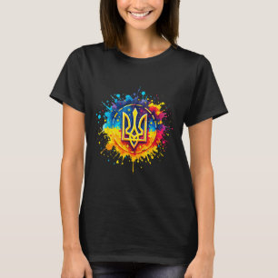 Camiseta Ucrânia Tryzub Tridente Ucraniano